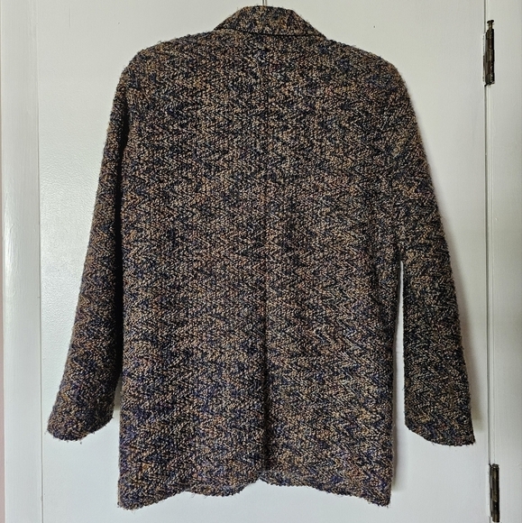 Vintage Barrie Stephens multicolored tweed  preppy old money college fall jacket - Picture 7 of 7